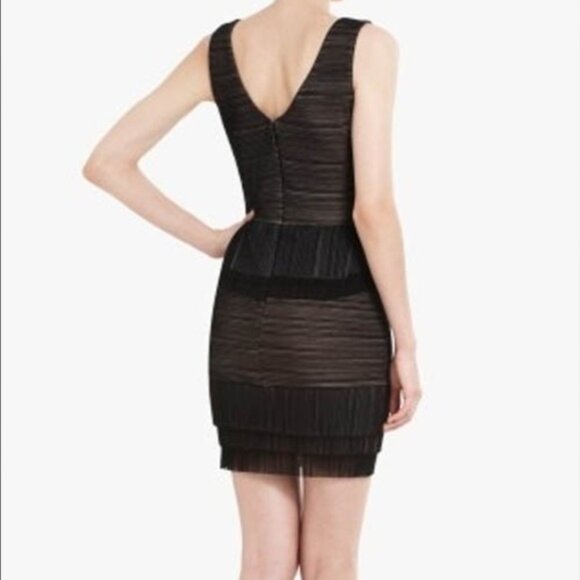 BCBGMaxAzria Y2K Vintage Black Cocktail Dress NWT - Picture 3 of 16